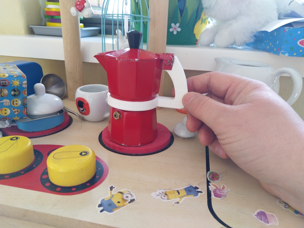 Xenos Mokka/Espresso Pot Handle - To be used as toy