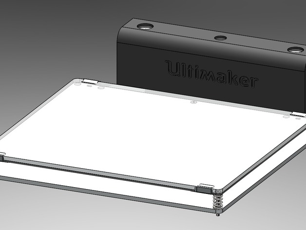 Ultimaker heated bed cover for Original+ / 2