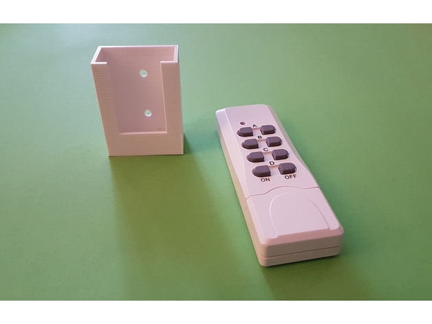 RF Remote Wall Mount (ELRO and compatible)