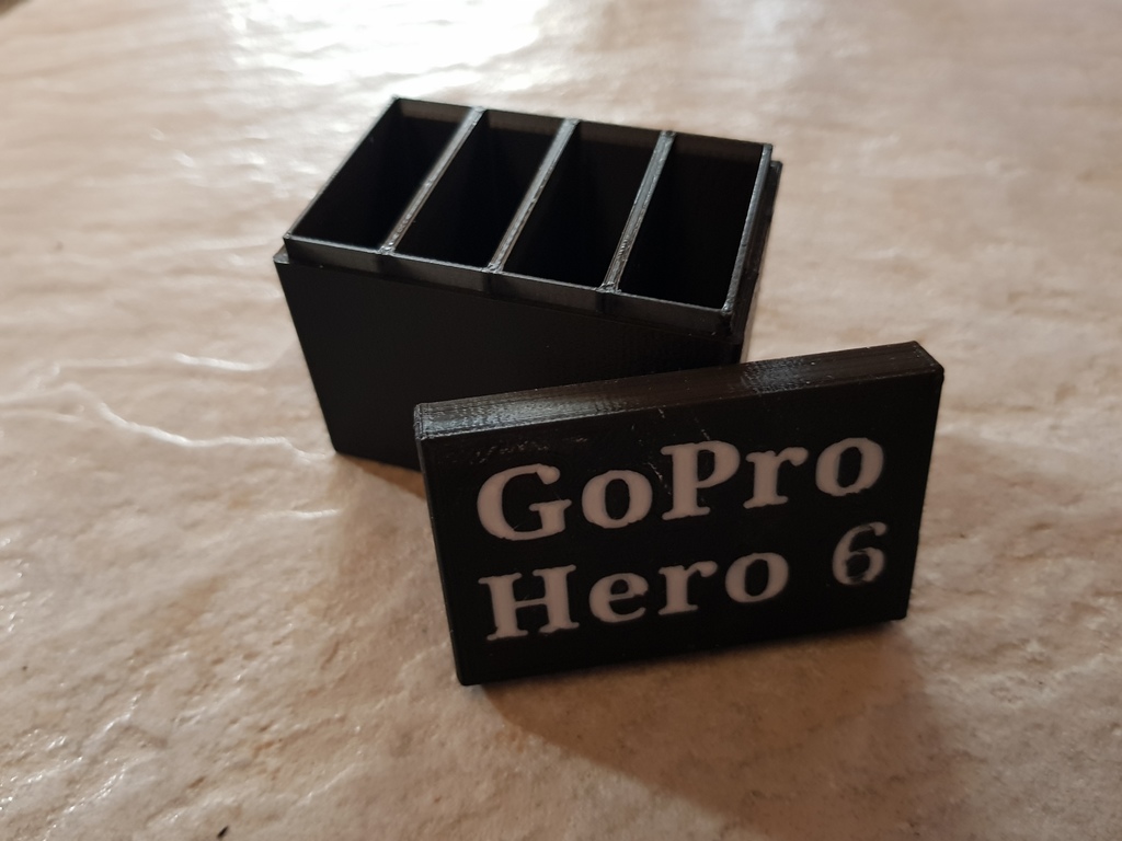 GoPro Hero 5 and 6 Battery Storage Case
