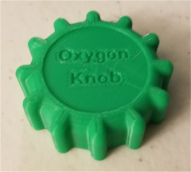 Oxygen Tank Knob
