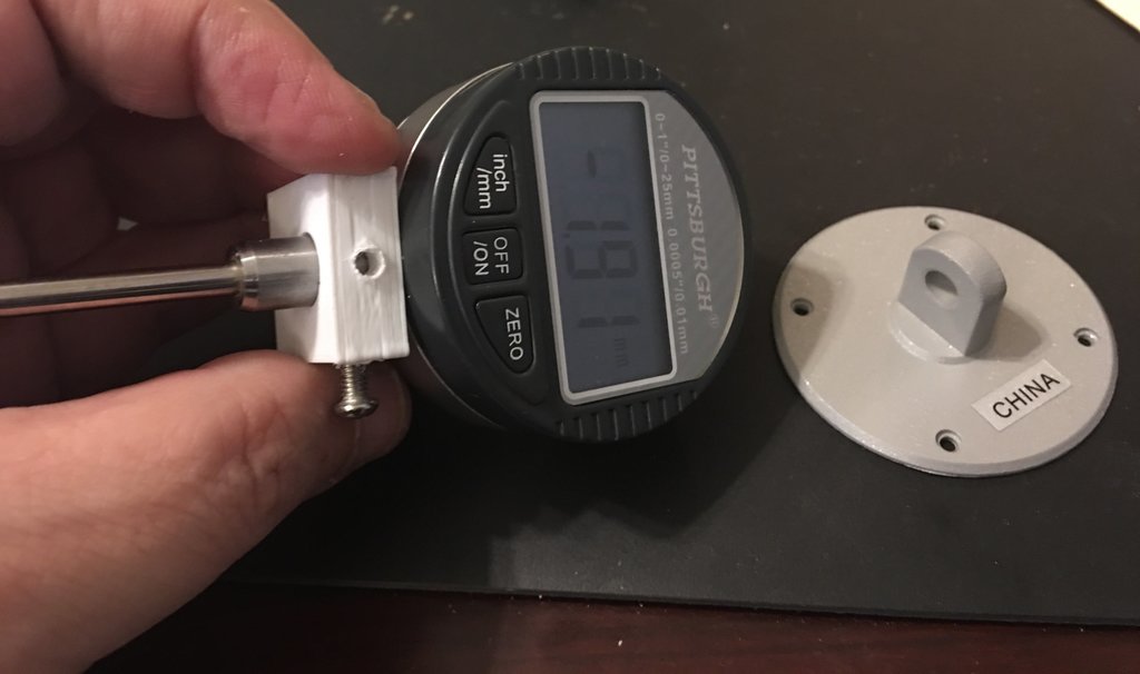 E3D Mount for Pittsburgh (Harbor Freight) Digital Indicator