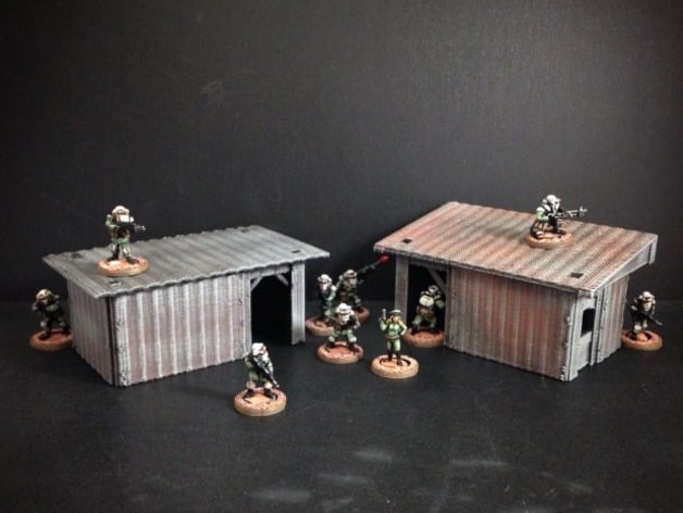 Shanty House (15mm scale)