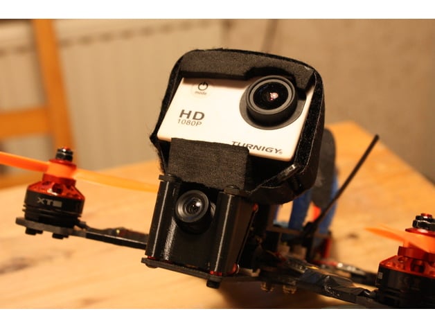 BeeRotor210 board camera mount
