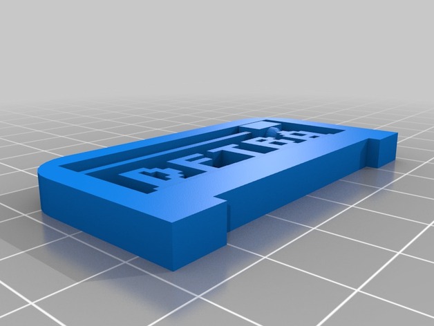 DFTBA 3D Printing Text Plate