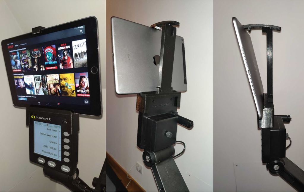 Concept 2 Rower Tablet support