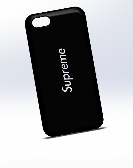 Supreme I phone 5c case 