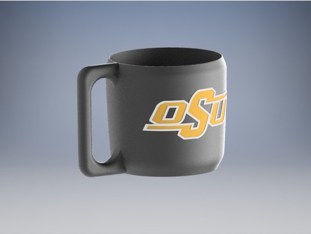 Custom Yeti handle with OSU logo