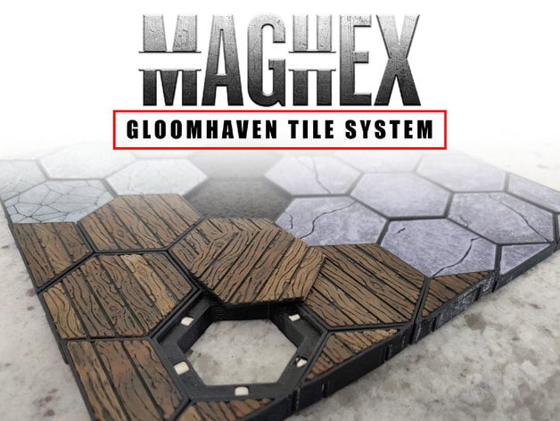 Maghex Tiles For Gloomhaven