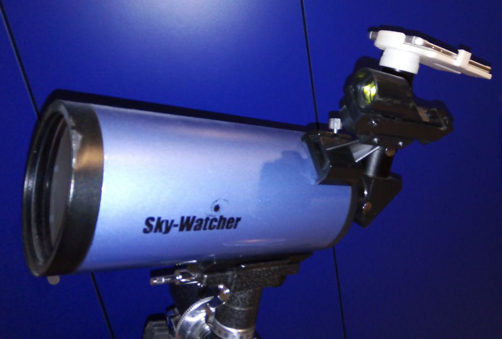 Telescope eyepiece adapter (1.25") for Galaxy S6 Edge