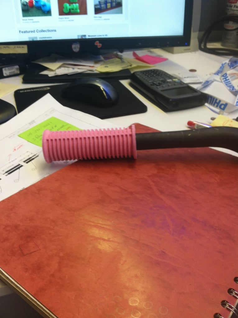 Bike handle bar grip mold