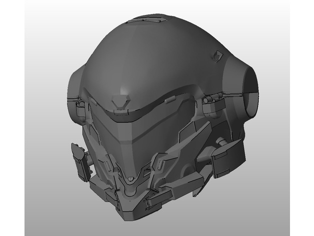 Halo 5 Copperhead Helmet
