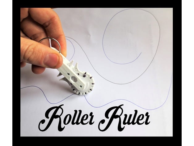 Geneva Roller Ruler Pocket Sized Infinite Ruler