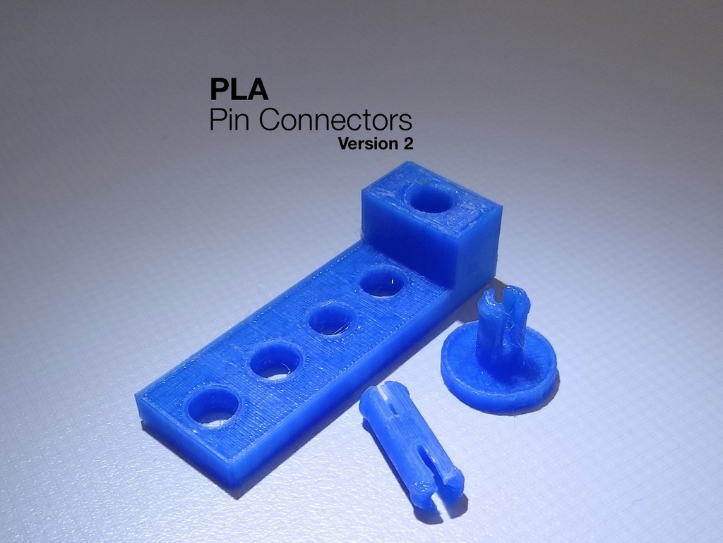 PLA Pin Connectors v2