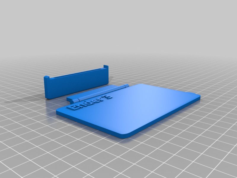 Creality Ender 3 - LCD cover with hinge removable