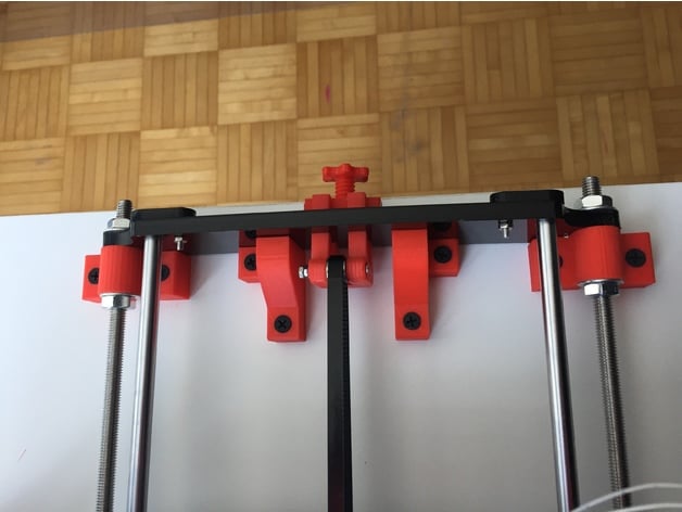 Anet A8 Front/Rear frame support