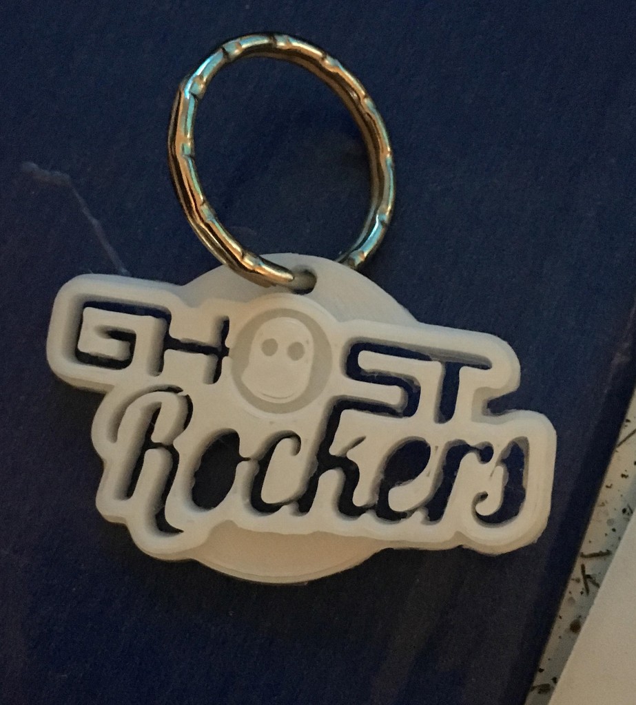 Ghost rockers keychain