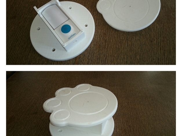 Doggy dor bell based on standard avidesen wireless doorbell