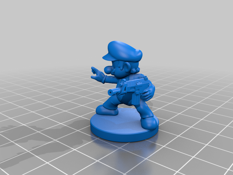 Mario Zombicide Miniature