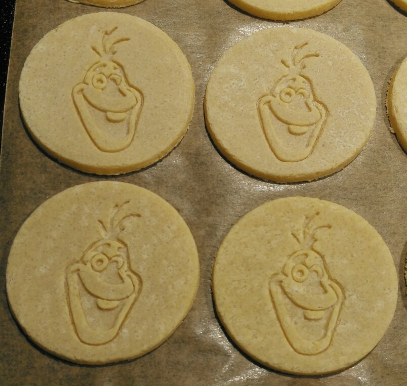 Disney Frozen Olaf Cookie Stamps