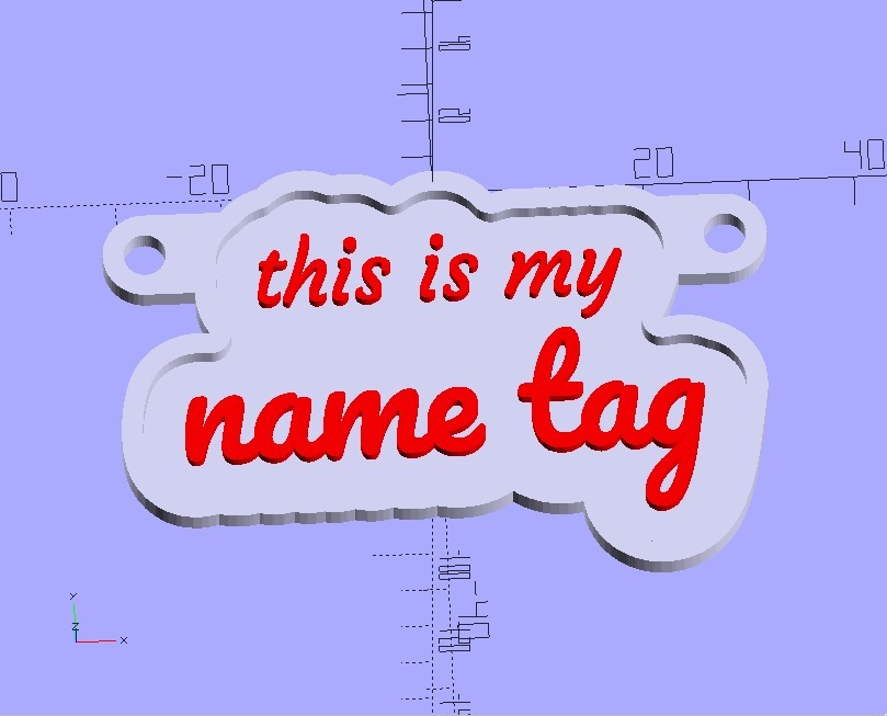 Customizable Multiline Key Chain with your personal name