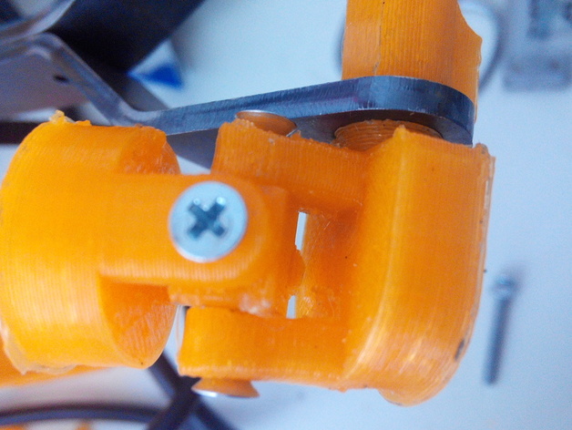 3D printable universal coupling
