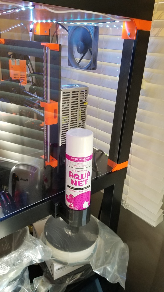 Aqua Net Hairspray Holder for IKEA Lack 