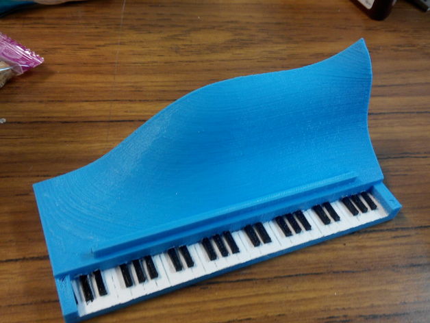 Piano card stand