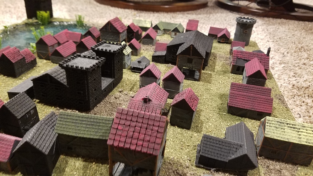 Tiny Fantasy Village from RPGTools.org (6mm rough scale)