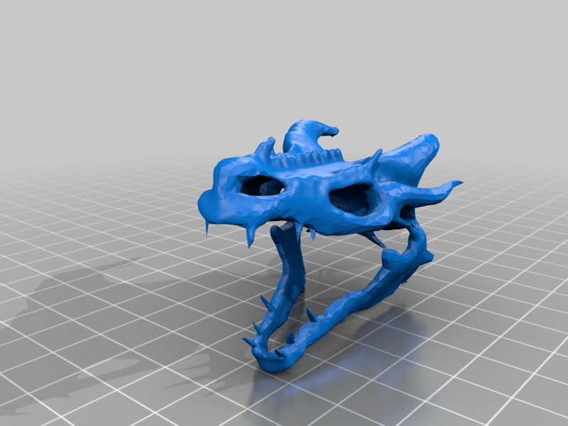 Dragon skull