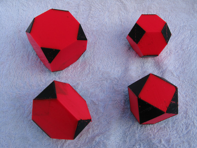 Two Color Archimedean Solids - 1