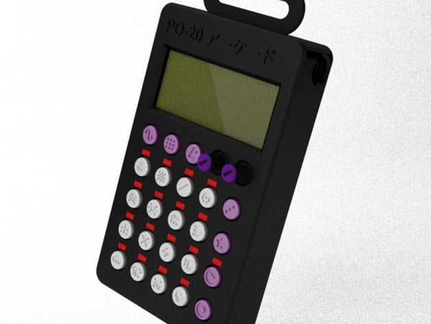 PO-20 Symbol buttons for Pocket Operator case