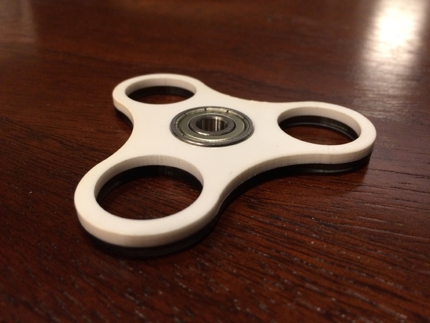 laser cut fidget spinner