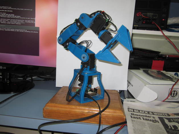 Robot Arm For AX-12A Dynamixel Actuators