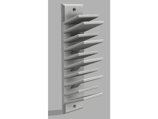 Wall Rack for Glass Beds v.2 (newer version available)