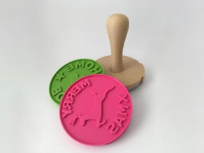 Modular Xmas Cookie Stamps