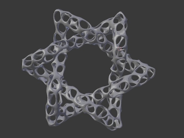 David Star Penrose Triangle Voronoi