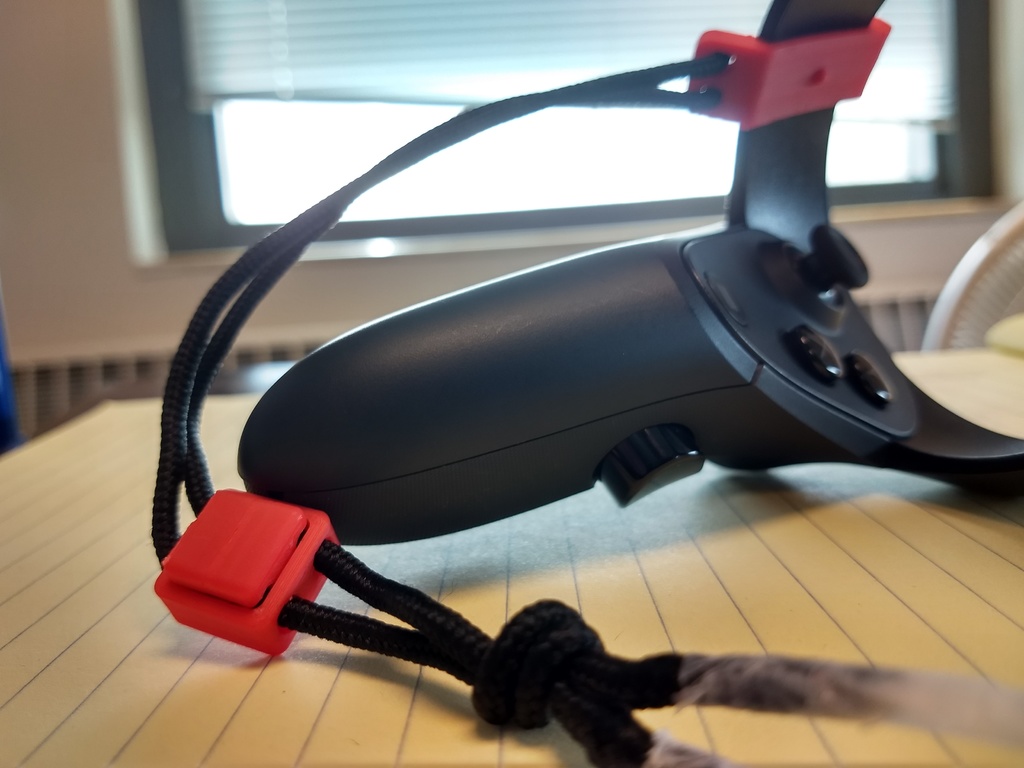 Oculus Touch Knuckle Cord Lock for Strap Slot