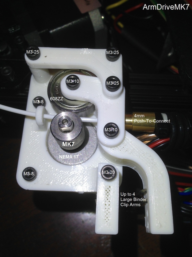 ArmDrive Bowden Extruder