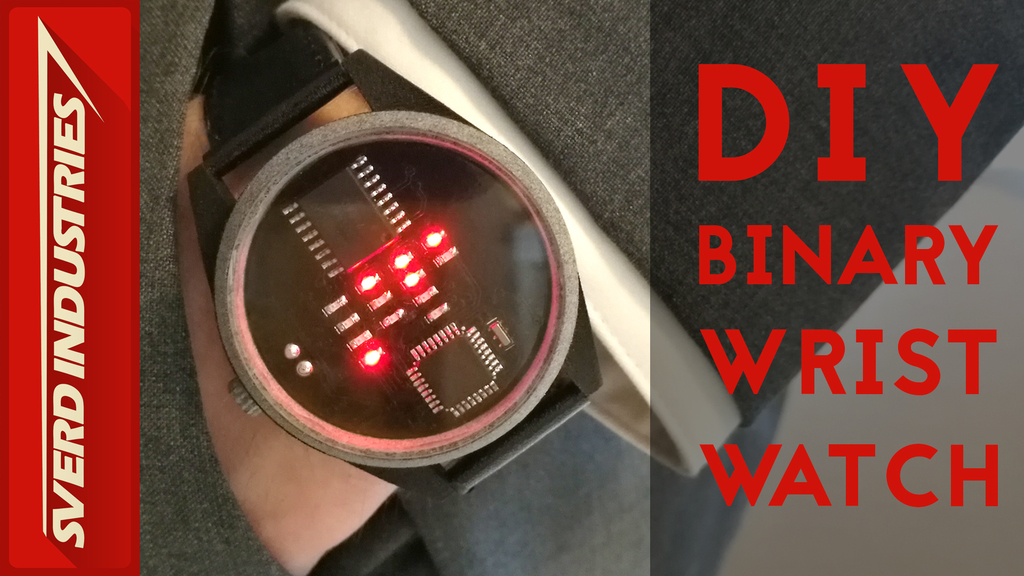 Binary Wrist Watch