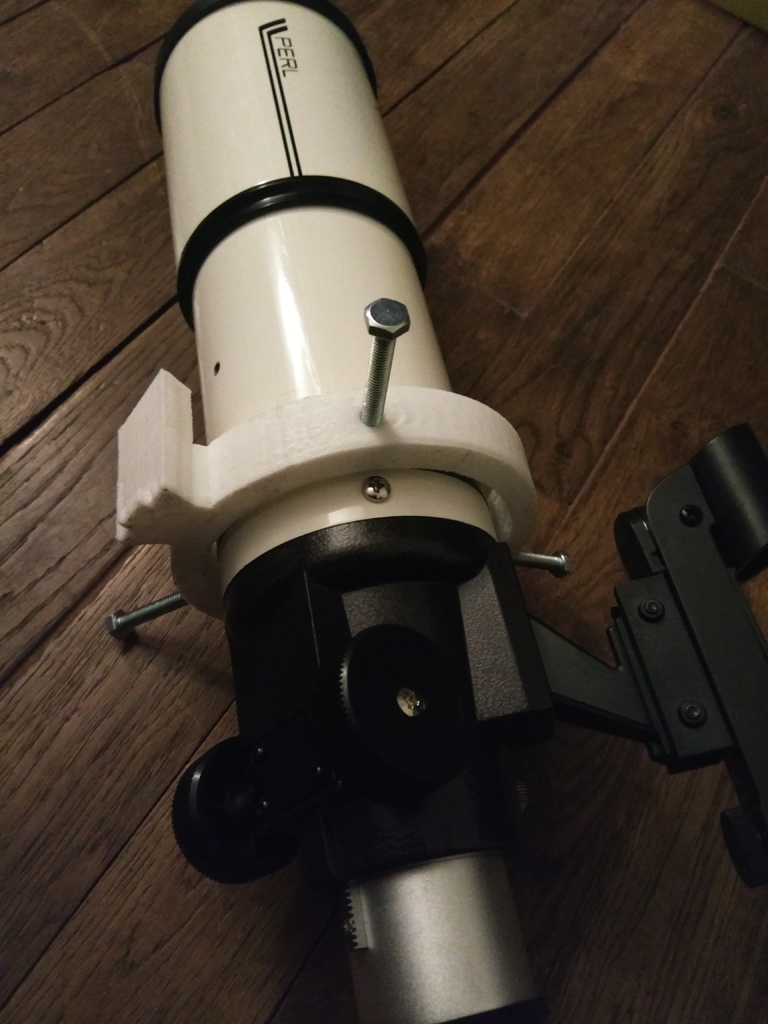 Guiding scope rings 