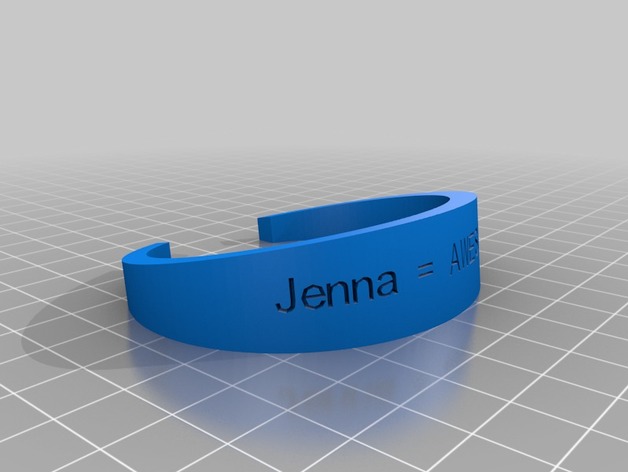 Jenna = AWESOME!  Bracelet