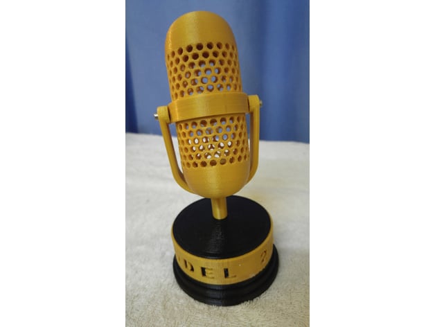 Microphone trophy