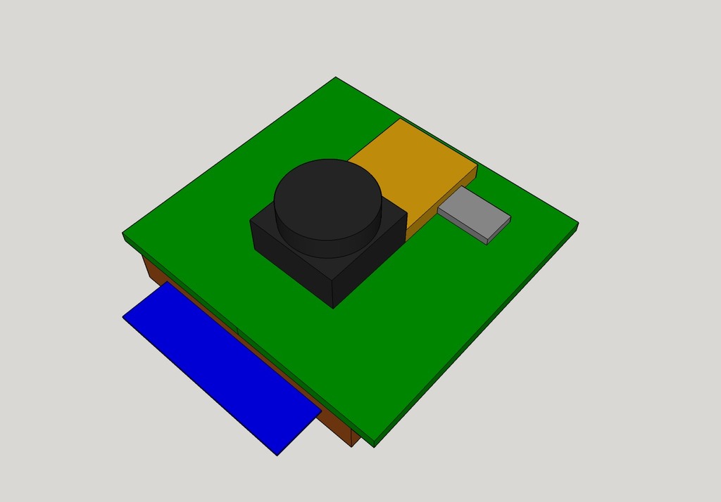 Paspberry Pi Cam PCB | Model