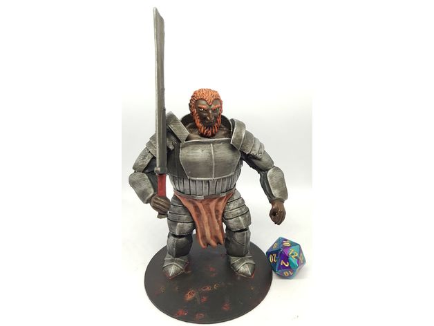 Image of Fire Giant for 28mm Tabletop Roleplaying