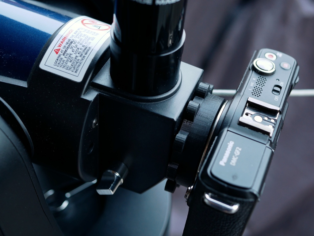 Meade ETX70 camera adapter m43 Micro 4/3