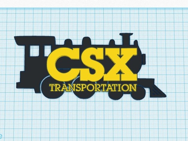 CSX railroad logo