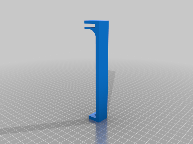 Glashalter für 5mm an einem Ikea-tisch