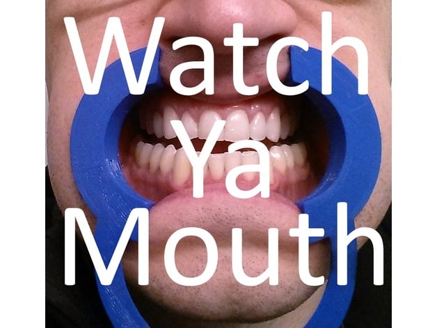 Watch Ya Mouth - cheek retractors