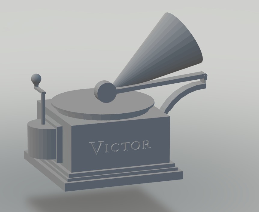 Victor "His master's voice" phonograph